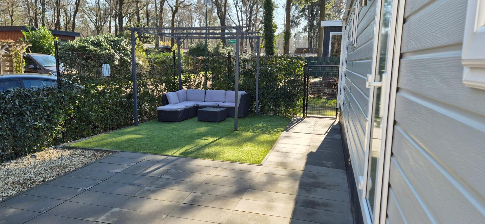 Het Veluwse Boshuisje Knus Chalet Met Omheinde Tuin Op De Veluwe Hoenderloo Eksteriør billede